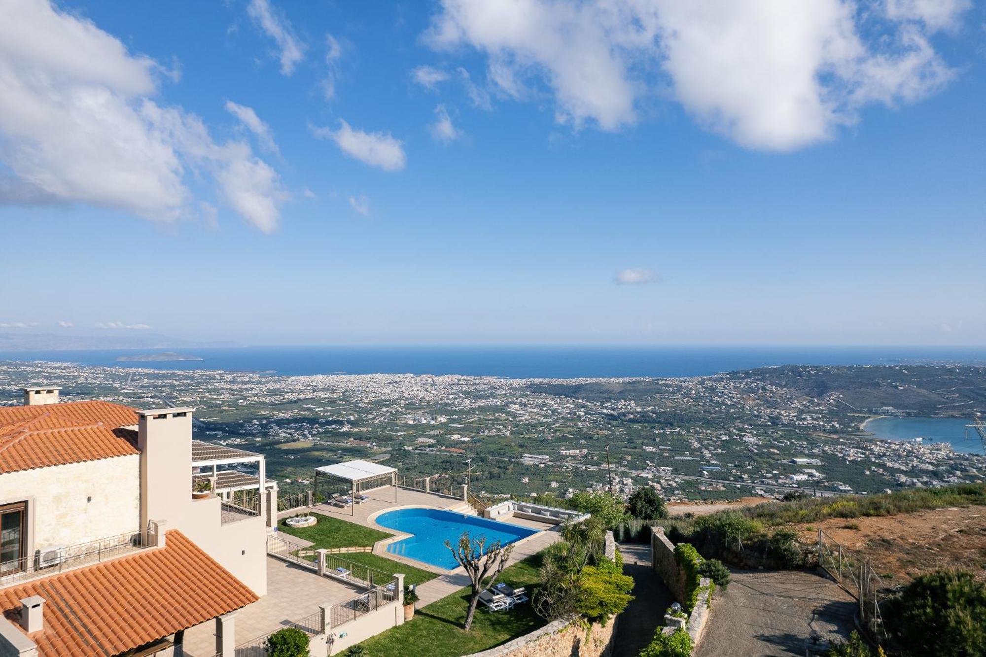 Villa Golden Hill La Canea Esterno foto